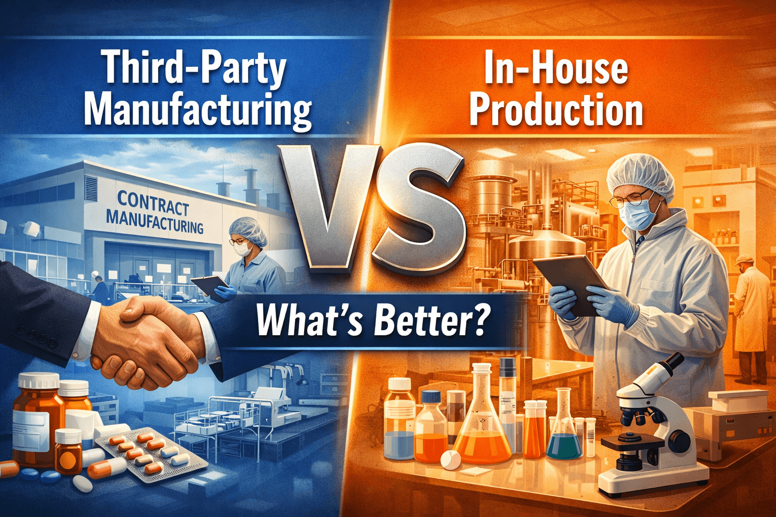 Third Party Manufacturing vs In-house Production