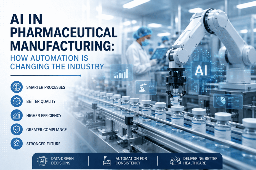 AI in pharma Manufacturing