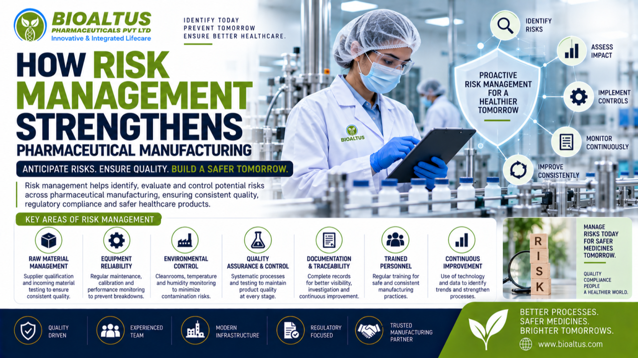 How Risk Management Strengthens Pharmaceutical Manufacturing